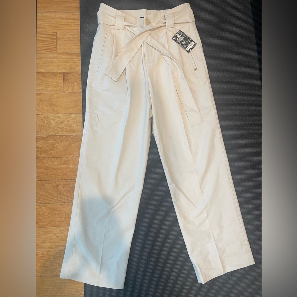 Scotch & Soda cream colored pants. Size small.